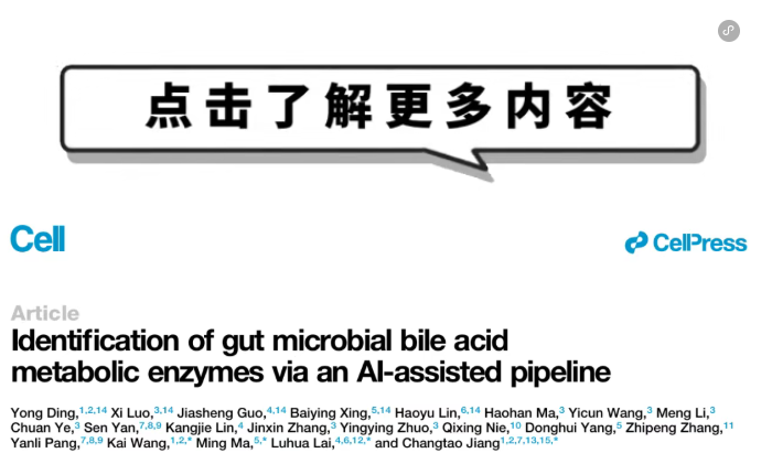 Cell(IF=42.5)｜姜长涛/来鲁华/马明/汪锴合作开发BEAUT工具，发现3-acetoDCA调控菌群新机制(图1)