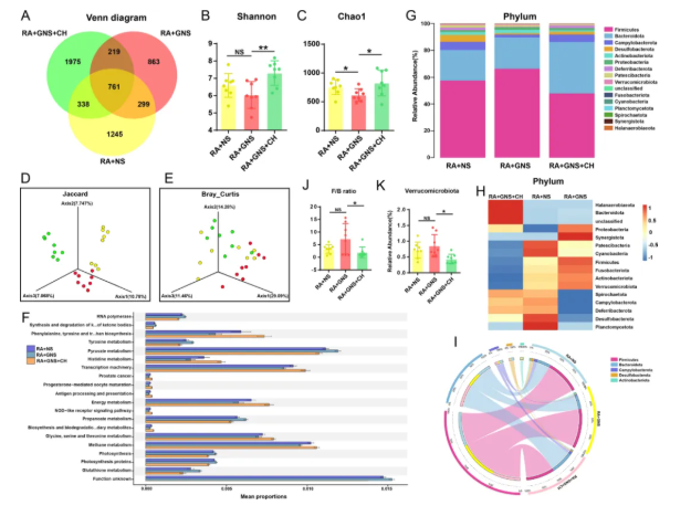 J. Nanobiotechnol.(IF=12.6)|金纳米球如何通过“肠-关节轴”，缓解类风湿关节炎进展！(图4)